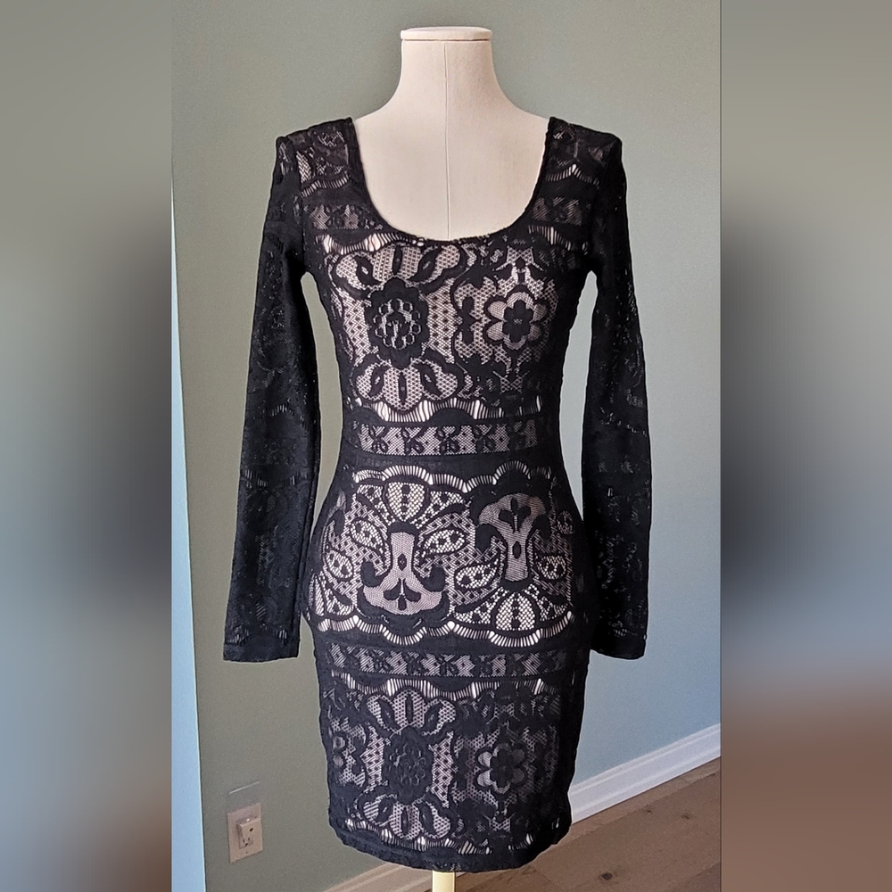Fitted Lace Mini